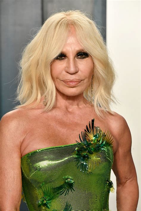 taglio capelli donatella versace|donatella versace hair.